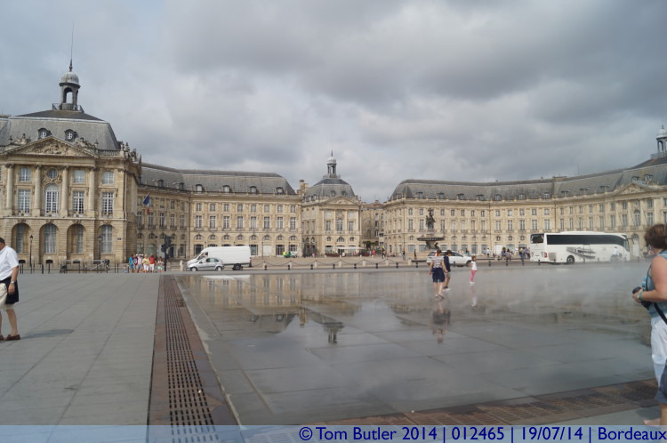Photo ID: 012465, Le Miroir d'eau and Place de la Bourse, Bordeaux, France
