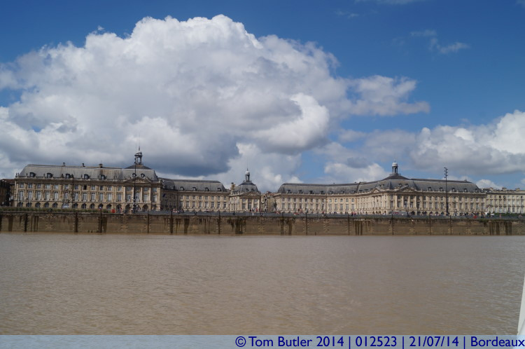 Photo ID: 012523, Approaching the Place de la Bourse, Bordeaux, France