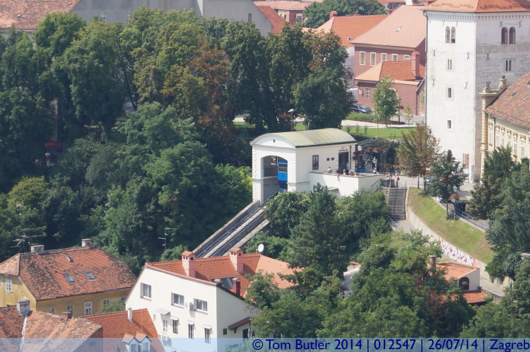 Photo ID: 012547, The funicular, Zagreb, Croatia