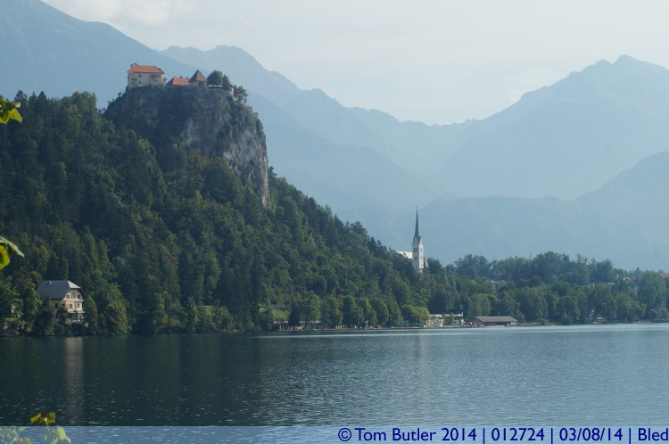 Photo ID: 012724, Castle and lake, Bled, Slovenia