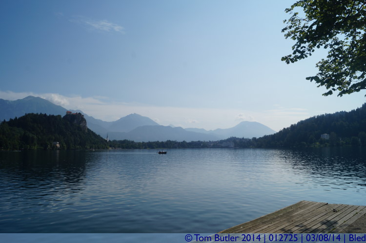 Photo ID: 012725, A single row boat, Bled, Slovenia