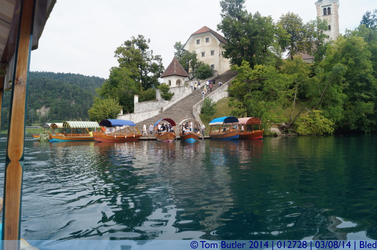 Photo ID: 012728, Leaving the tourist throngs, Bled, Slovenia