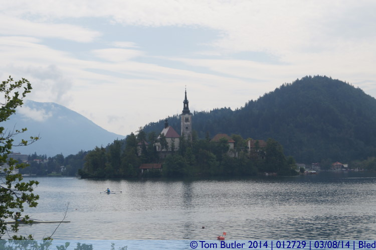 Photo ID: 012729, View across the lake, Bled, Slovenia