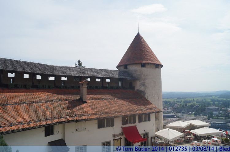 Photo ID: 012735, Castle walls, Bled, Slovenia