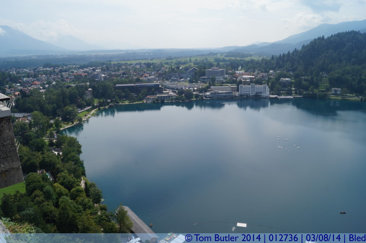 Photo ID: 012736, Bled from the Castle, Bled, Slovenia