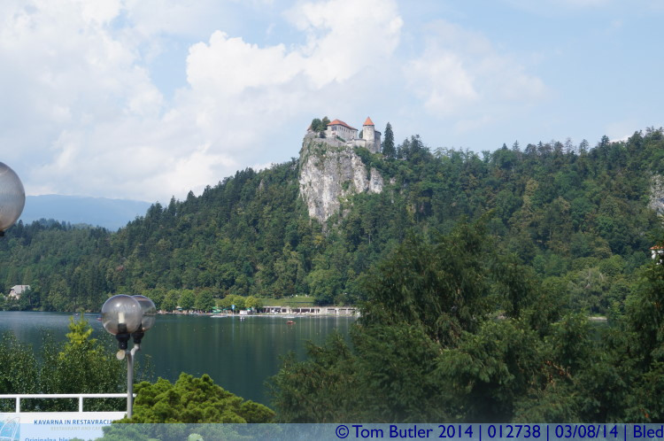 Photo ID: 012738, Castle from Bled, Bled, Slovenia