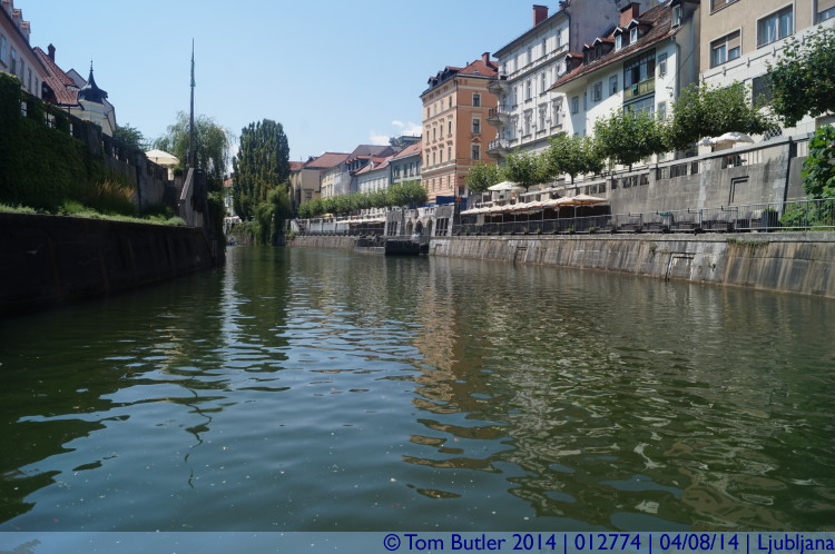 Photo ID: 012774, Sailing down the Ljubljanica, Ljubljana, Slovenia