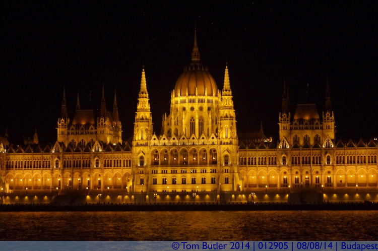 Photo ID: 012905, Central tower of Parliament, Budapest, Hungary