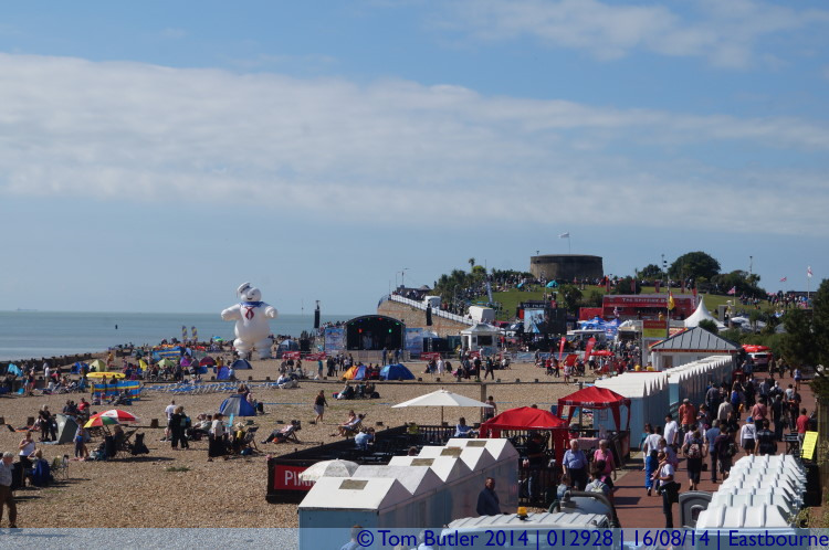 Photo ID: 012928, On the beach, Eastbourne, England