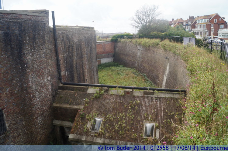 Photo ID: 012958, Fortress walls, Eastbourne, England