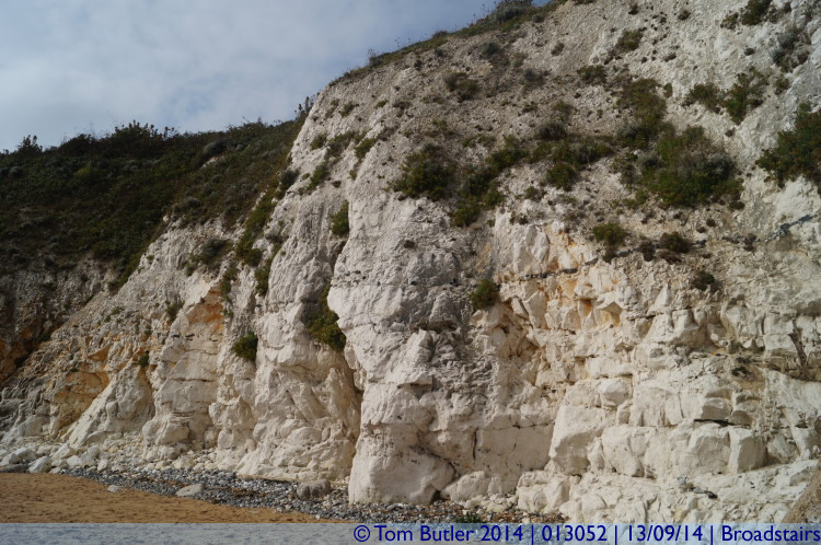 Photo ID: 013052, Cliffs at Dumpton Gap, Broadstairs, England