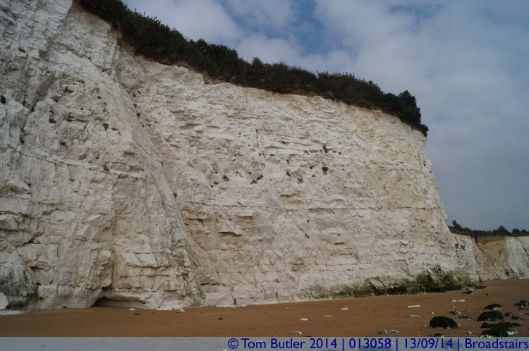 Photo ID: 013058, Cliffs, Broadstairs, England
