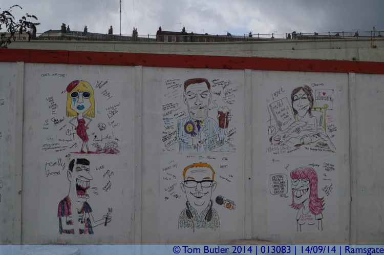 Photo ID: 013083, Caricatures, Ramsgate, England