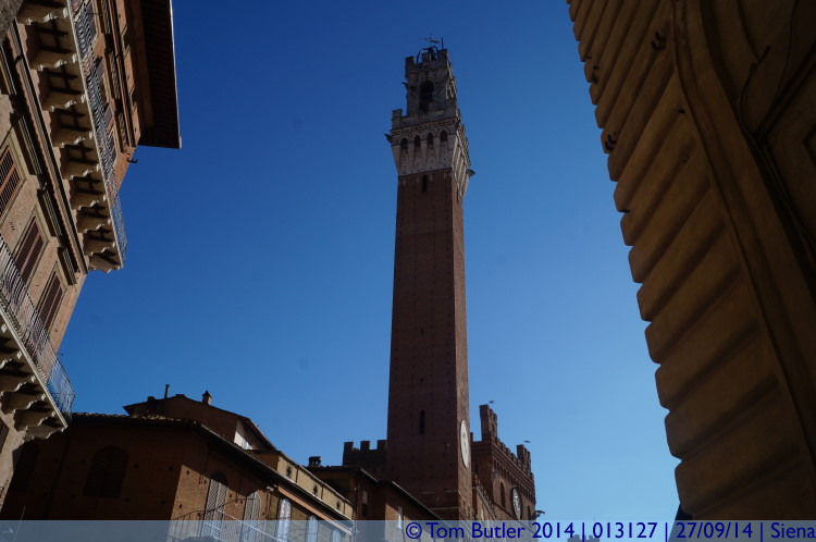 Photo ID: 013127, The Torre del Mangia, Siena, Italy