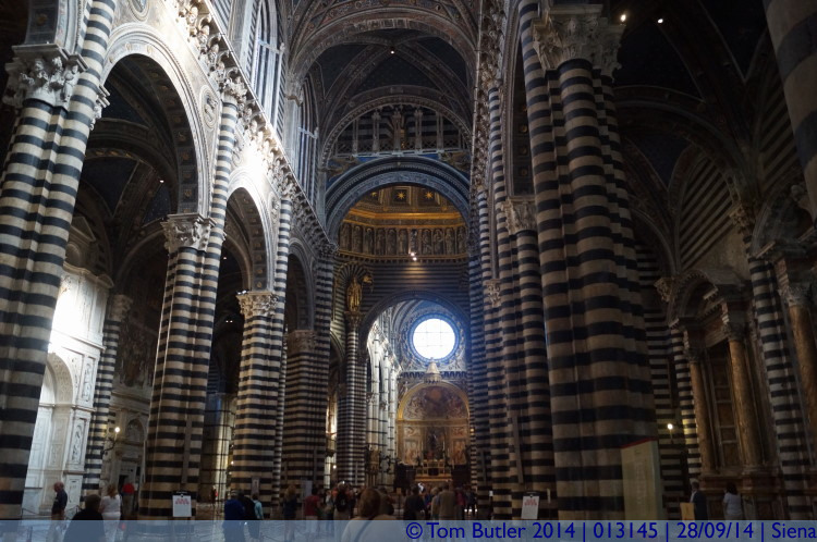 Photo ID: 013145, Inside the Duomo, Siena, Italy