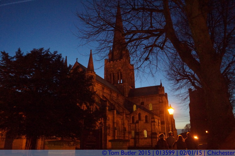 Photo ID: 013599, Final light of the day, Chichester, England