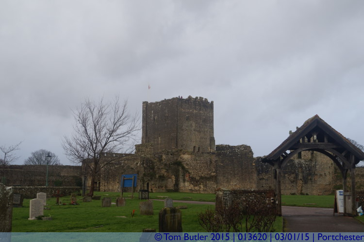 Photo ID: 013620, The Castle, Portchester, England