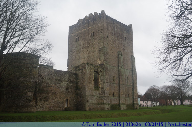 Photo ID: 013626, Norman Keep, Portchester, England