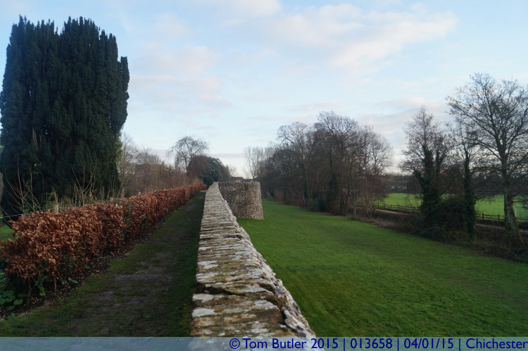 Photo ID: 013658, On the Western Walls, Chichester, England