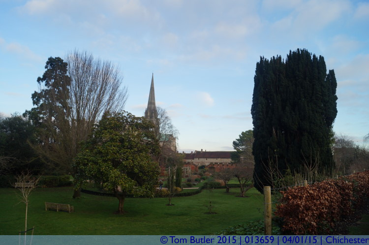 Photo ID: 013659, Bishops Palace Garden, Chichester, England