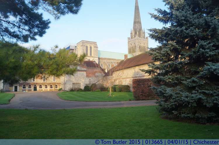 Photo ID: 013665, Cathedral and Palace, Chichester, England