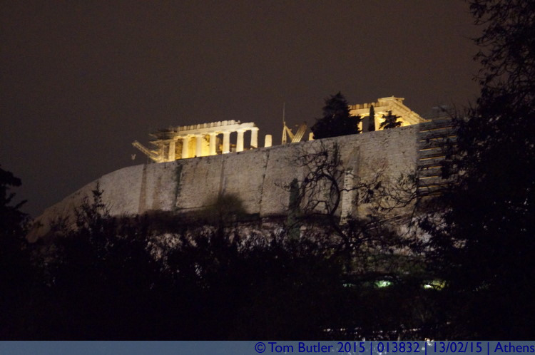 Photo ID: 013832, Looking up to the Parthenon, Athens, Greece
