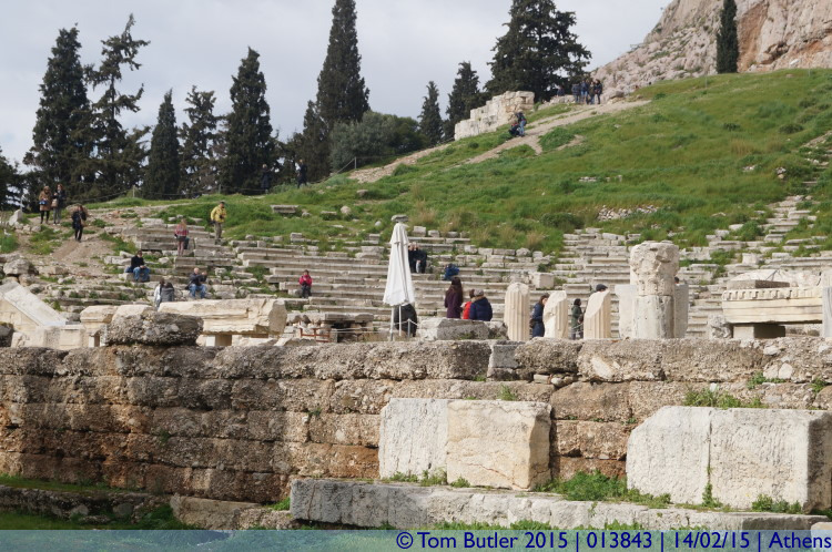 Photo ID: 013843, Approaching the Theatre of Dionysos, Athens, Greece