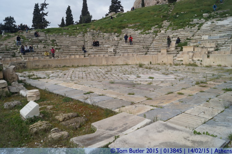 Photo ID: 013845, Theatre stage, Athens, Greece