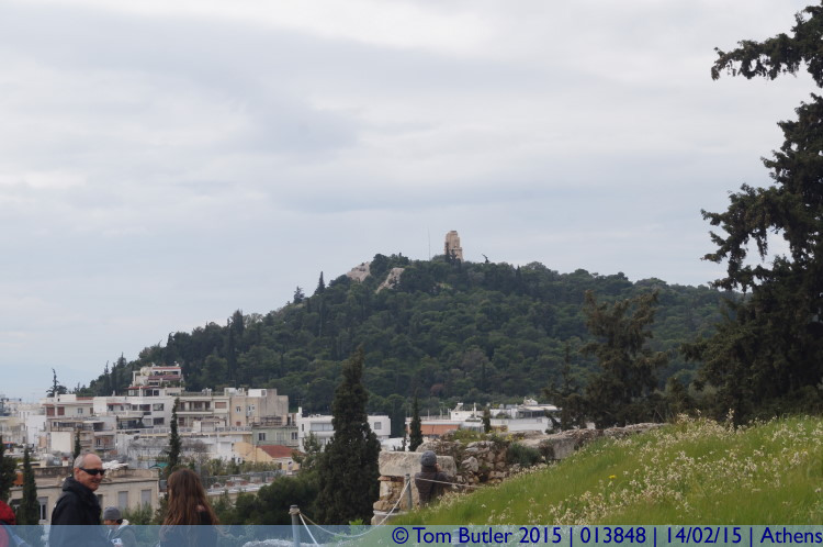 Photo ID: 013848, Looking across to the Filopappos Hill, Athens, Greece