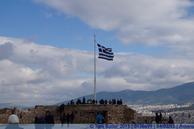 Photo ID: 013869, The top of the Acropolis, Athens, Greece