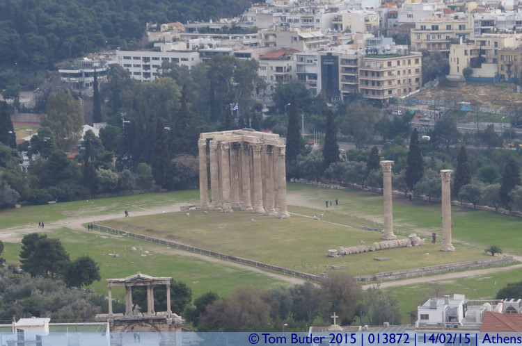 Photo ID: 013872, The Temple of Olympian Zeus, Athens, Greece