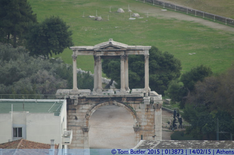 Photo ID: 013873, Hadrian's Arch, Athens, Greece