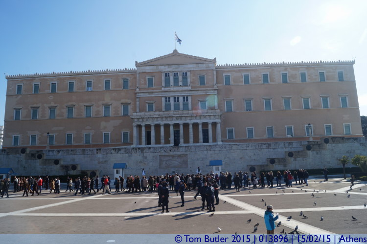 Photo ID: 013896, The Parliament building, Athens, Greece