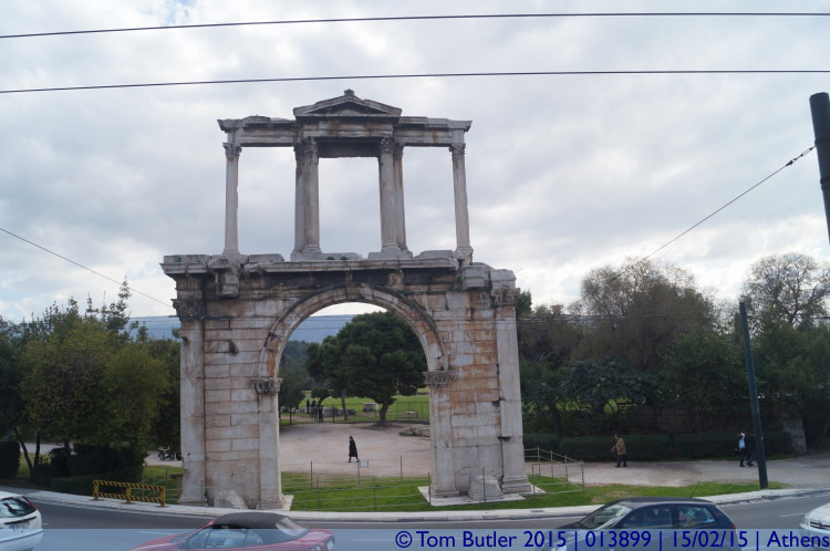 Photo ID: 013899, Hadrian's Arch, Athens, Greece