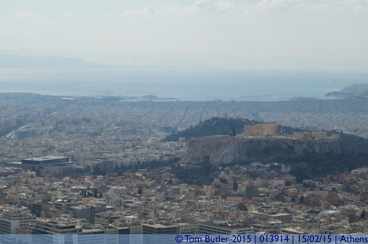 Photo ID: 013914, View from Lykavittos Hill, Athens, Greece