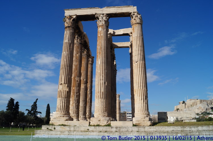 Photo ID: 013935, Temple of Olympian Zeus, Athens, Greece