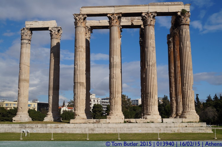 Photo ID: 013940, Temple of Olympian Zeus, Athens, Greece