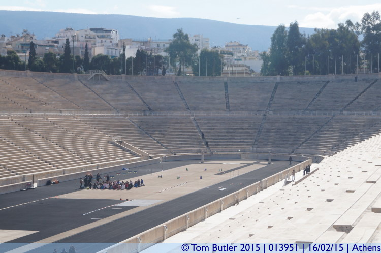 Photo ID: 013951, View across the stadium, Athens, Greece