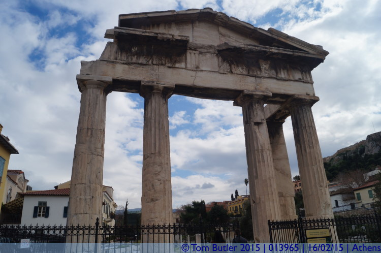 Photo ID: 013965, Roman Arch, Athens, Greece