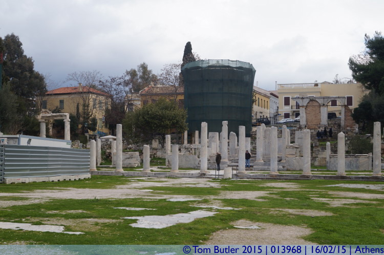 Photo ID: 013968, Columns and remnants, Athens, Greece