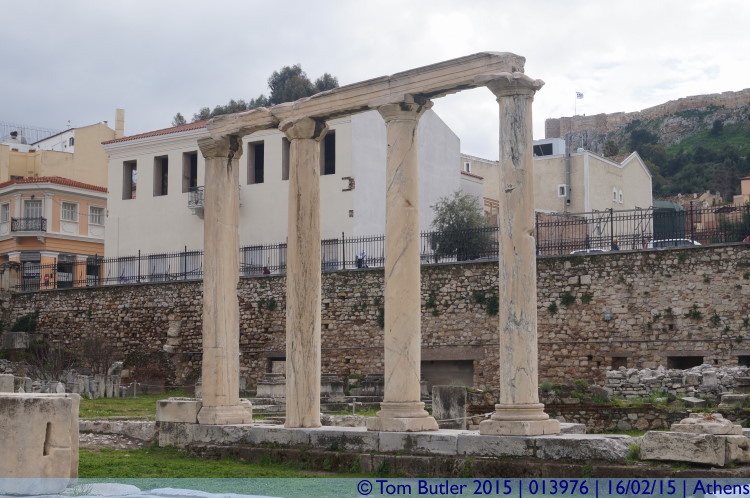 Photo ID: 013976, Roman columns, Athens, Greece