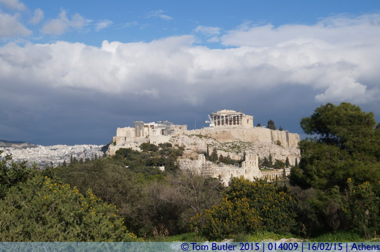 Photo ID: 014009, View from Filopappos Hill, Athens, Greece