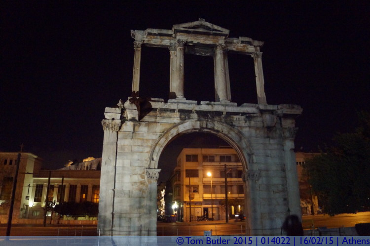 Photo ID: 014022, Hadrian's Arch, Athens, Greece