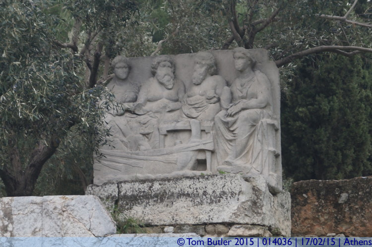 Photo ID: 014036, Grave carving, Athens, Greece