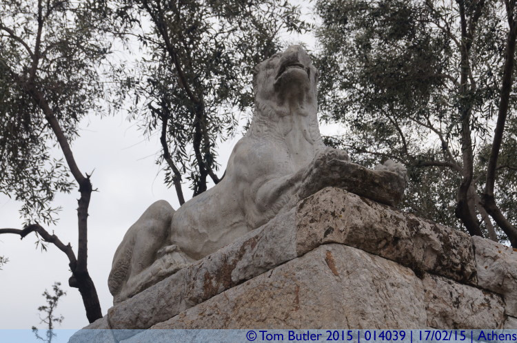 Photo ID: 014039, A lion, Athens, Greece