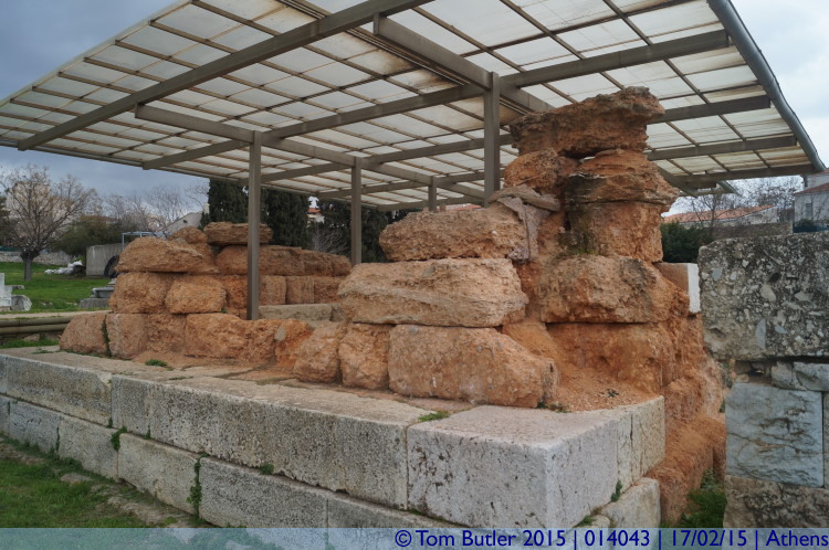Photo ID: 014043, Ruins of the Dipylon Gate, Athens, Greece