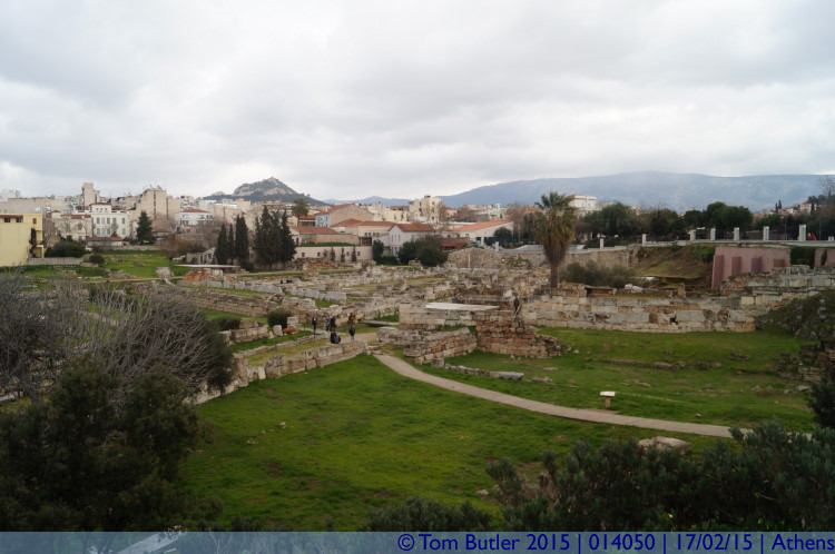 Photo ID: 014050, View across the cemetery, Athens, Greece