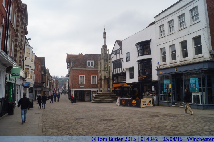 Photo ID: 014342, Around the buttercross, Winchester, England