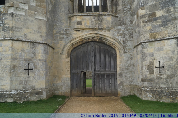 Photo ID: 014349, Entering the abbey, Titchfield, England