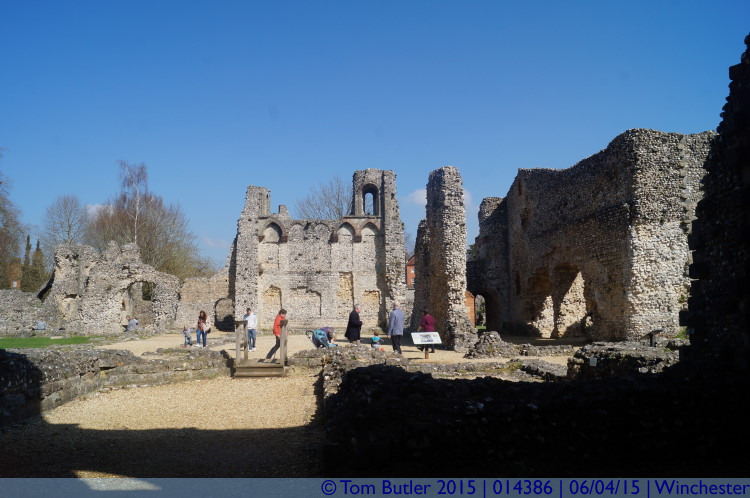 Photo ID: 014386, Wolvesey Castle, Winchester, England